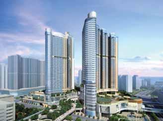 Review of Operations Hong Kong Property Business Property Development Tseung Kwan O Area 56 Development (joint venture) Site area Gross floor area : 460,000 square feet : 1.