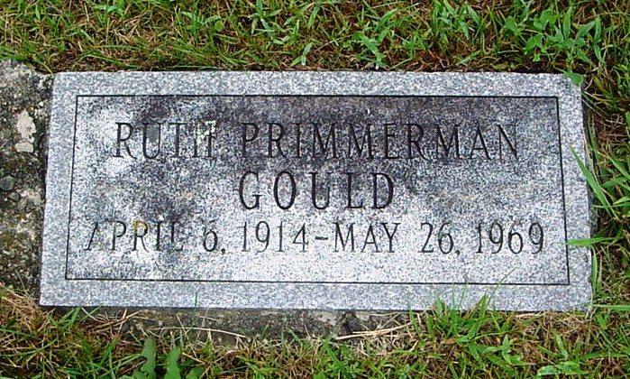 Gould Ruth Primmerman,