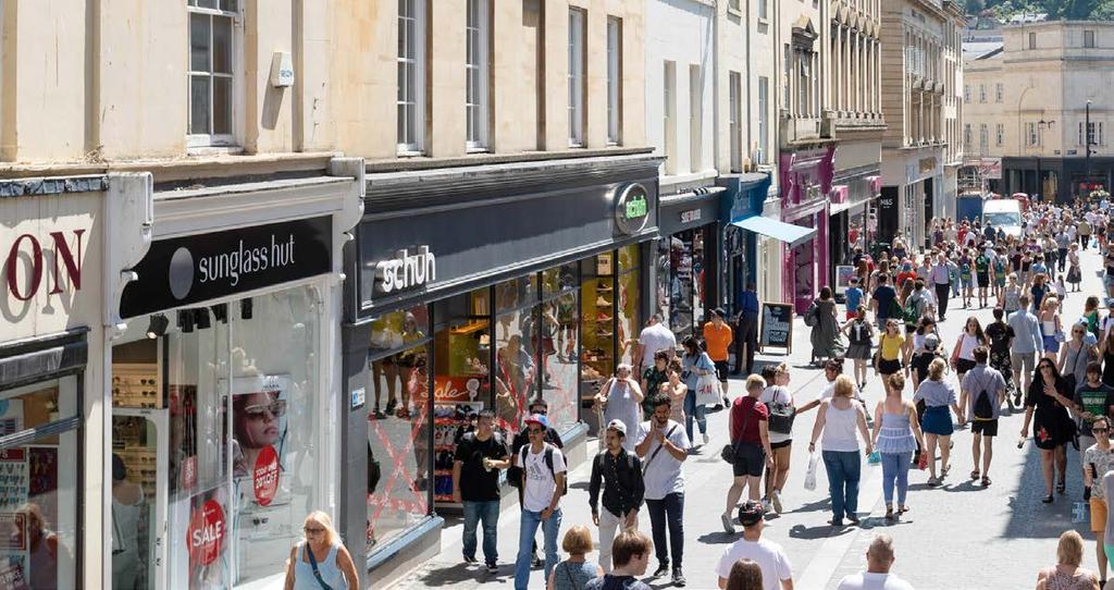 Mixed-used asset located on Bath s 100% prime retail pitch 02 INVESTMENT SUMMARY Bath is considered to be one of the UK s best retail destinations Bath is a UNESCO World Heritage Site and an