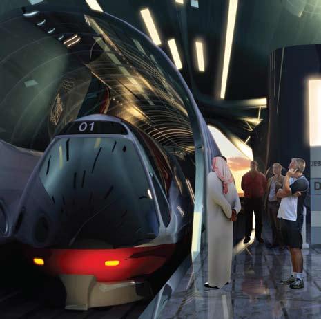A visionary transport hub At Downtown Jebel Ali, the upcoming Dubai Metro system will connect