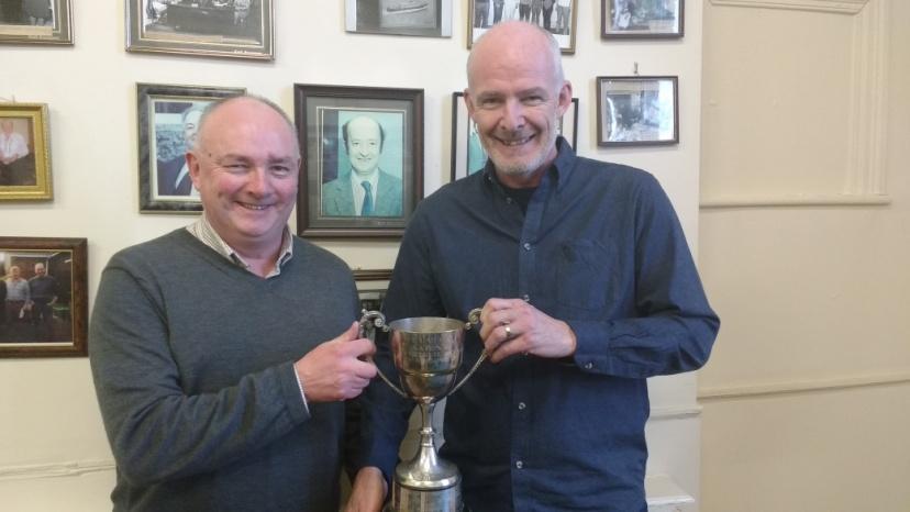 SOUTH MUNSTER PLAYERS COME OUT ON TOP IN NATIONAL EVENTS LAIRD TROPHY, National Intermediate Winners Hugh Twomey and Brian O Sullivan, Cork Bridge club Regional players take 3 rd place in the Cooper