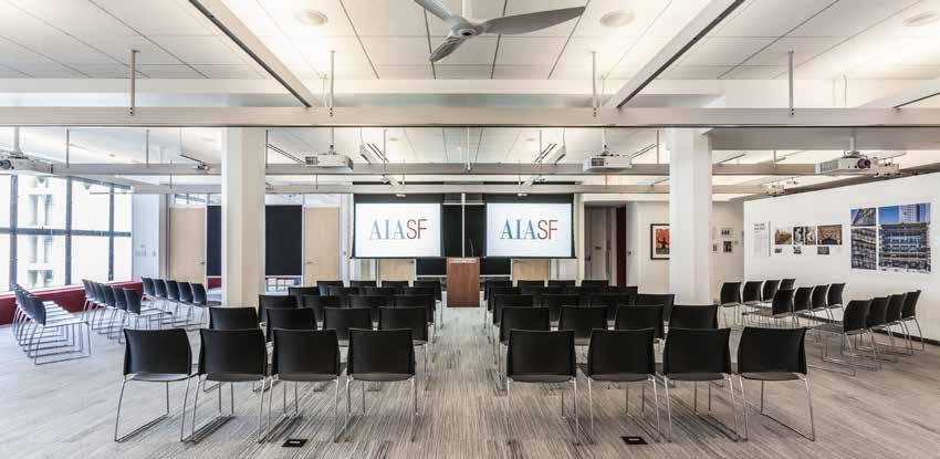 The space is easily configured for parties, lectures, classes and workshops, and includes use of our 4 ceiling-mounted digital projectors and the ability to record your programming for future use for