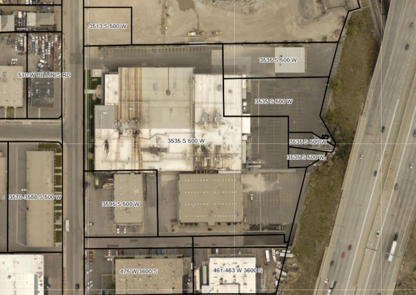 GENERAL INFORMATION: PLANNING COMMISSION STAFF REPORT Location: 3535 S 500 W Proposed Project Size: 6.