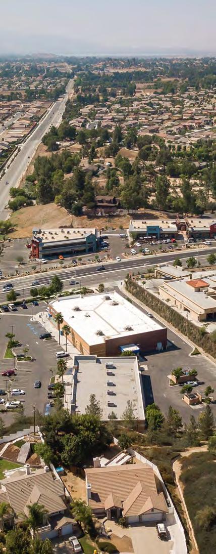 OVERVIEW 100% LEASED RETAIL CENTER 22812 PALOMAR RD WILDOMAR, CA $2,824,000 PRICE 6.