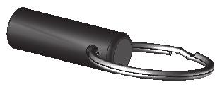 Mise en/hors service du collier récepteur La clé magnétique fournie permet de mettre en ou hors service le collier récepteur.