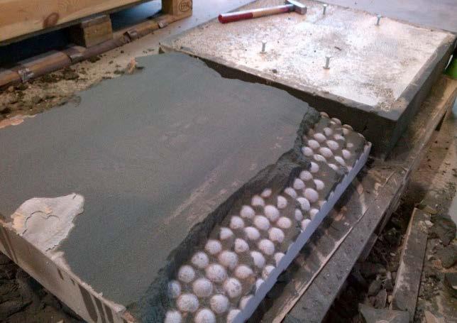 New applications concrete casting Sand mould