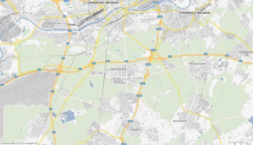 Neu-Isenburg Macro Location Location in the Rhein-Main-Area!
