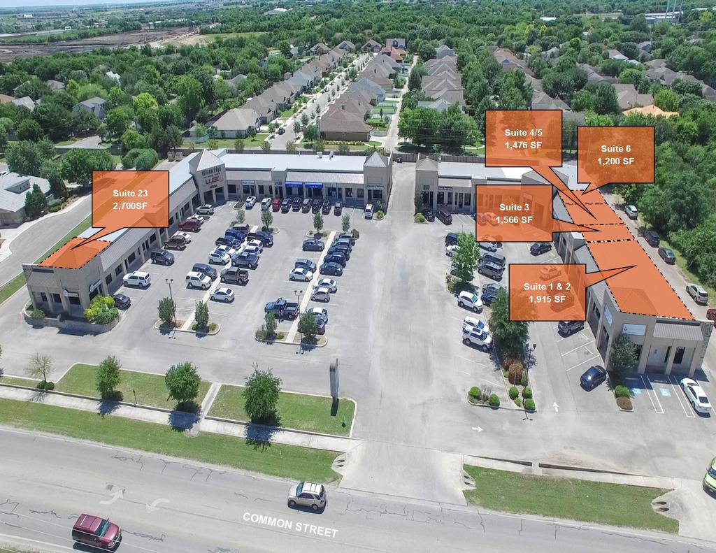 7804 PROPERTY HIGHLIGHTS 5 spaces available for retail or office use Anchored by restaurant and high-end hair salon Easy access and