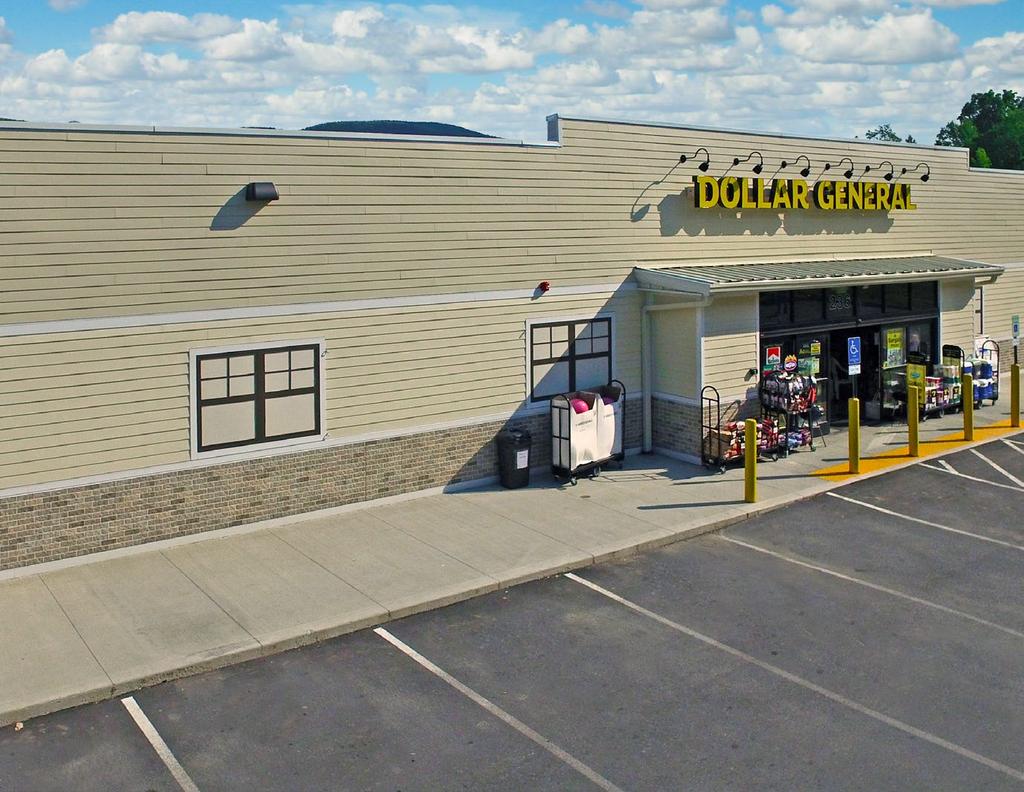 INVESTMENT SUMMARY Venture Retail Partners is pleased to present the opportunity to acquire the fee simple interest (land and building ownership) in a brand-new construction Dollar General located in