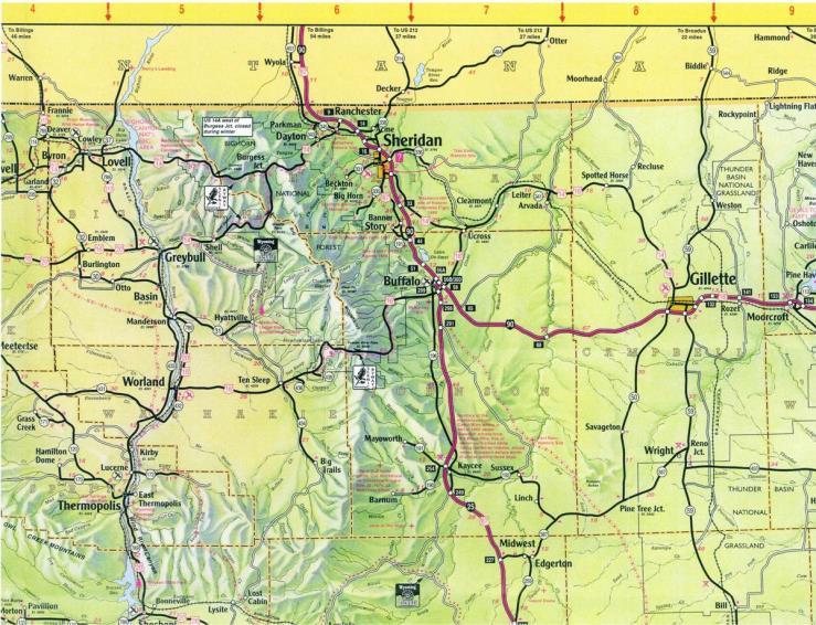 Location The Yorgason Mountain Camp is located in Washakie County, Wyoming on the western slope of the Big Horn Mountains.