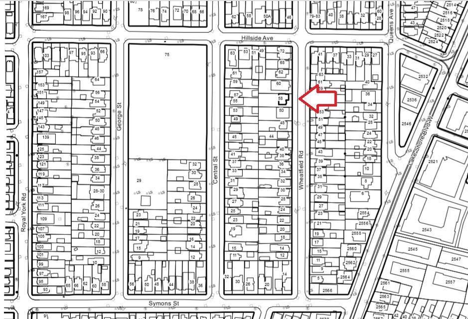 6. IMAGES maps and atlases are followed by other archival images and current photographs. The arrow marks the location of the subject property.