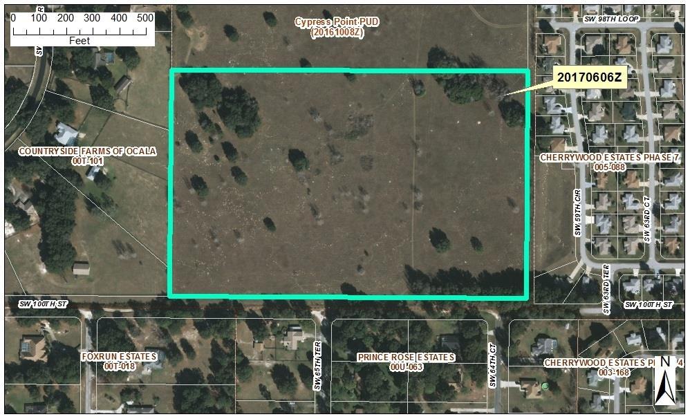 Future Land Use and Potential Development: Medium Residential (20 EAR Update) (Up to 4 DU/AC =107 DU) Proposed Development: 107 DU (4 DU/AC) Owner: Community Bank of Florida Applicant: J.