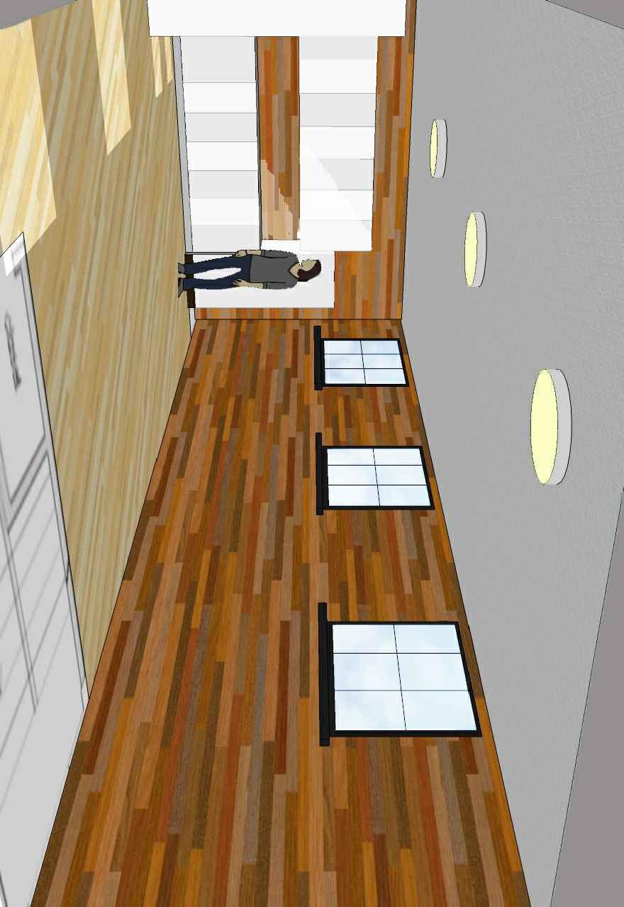 INTERIOR PERSPECTIVE OF PROPOSED