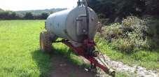 950gal slurry tanker Teagle 8ft off-set topper Bale squeeze Approx.