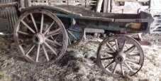 bags) Vintage bygones & granite Vintage horse drawn hay wagon Sheep troughs 3x