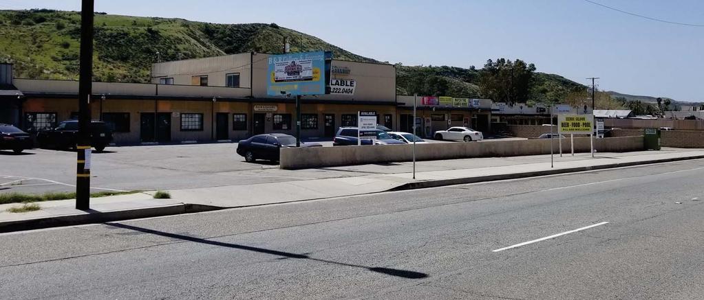 HIGHLIGHTS Fantastic owner - user or value add investor opportunity Approximately 170 feet of Sierra Hwy.
