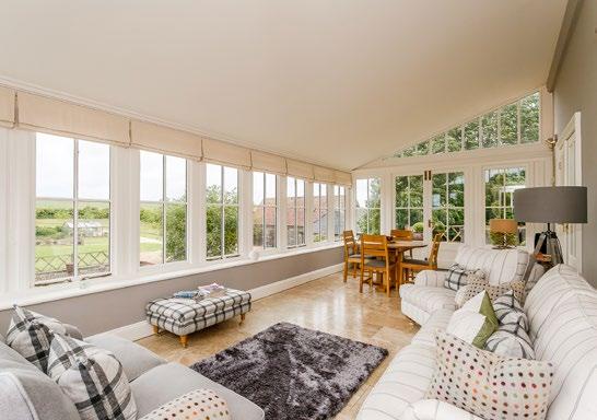 In more detail the accommodation comprises entrance hall, sitting room with log burner, family room come kitchen breakfast room with partially glazed vaulted ceiling, pantry, log burner