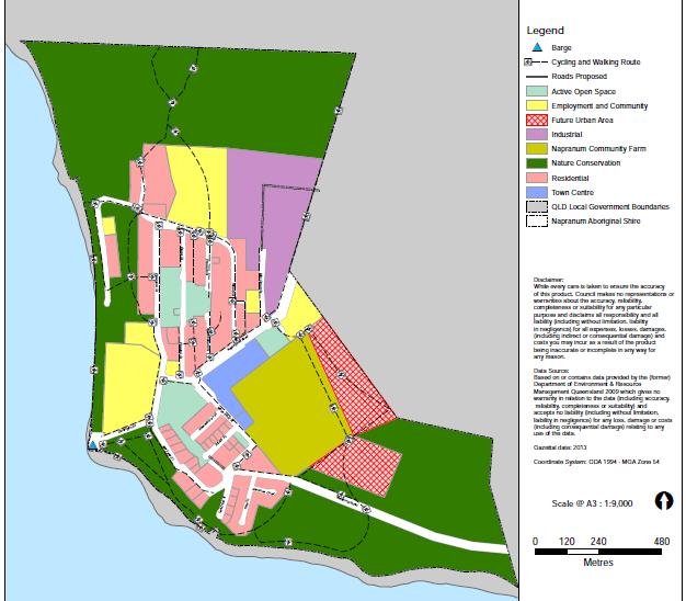 Napranum Town Zone Main issue is expansion: There is no where within the township boundary to expand to.