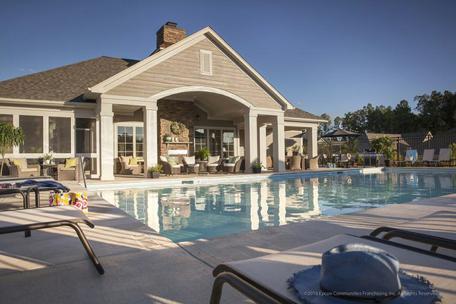 Amenities The Clubhouse and Pool A Neighborhood Gathering Place The community centerpiece for social, recreational and fitness activity, the Clubhouse and Pool offers resort-style amenities, just a