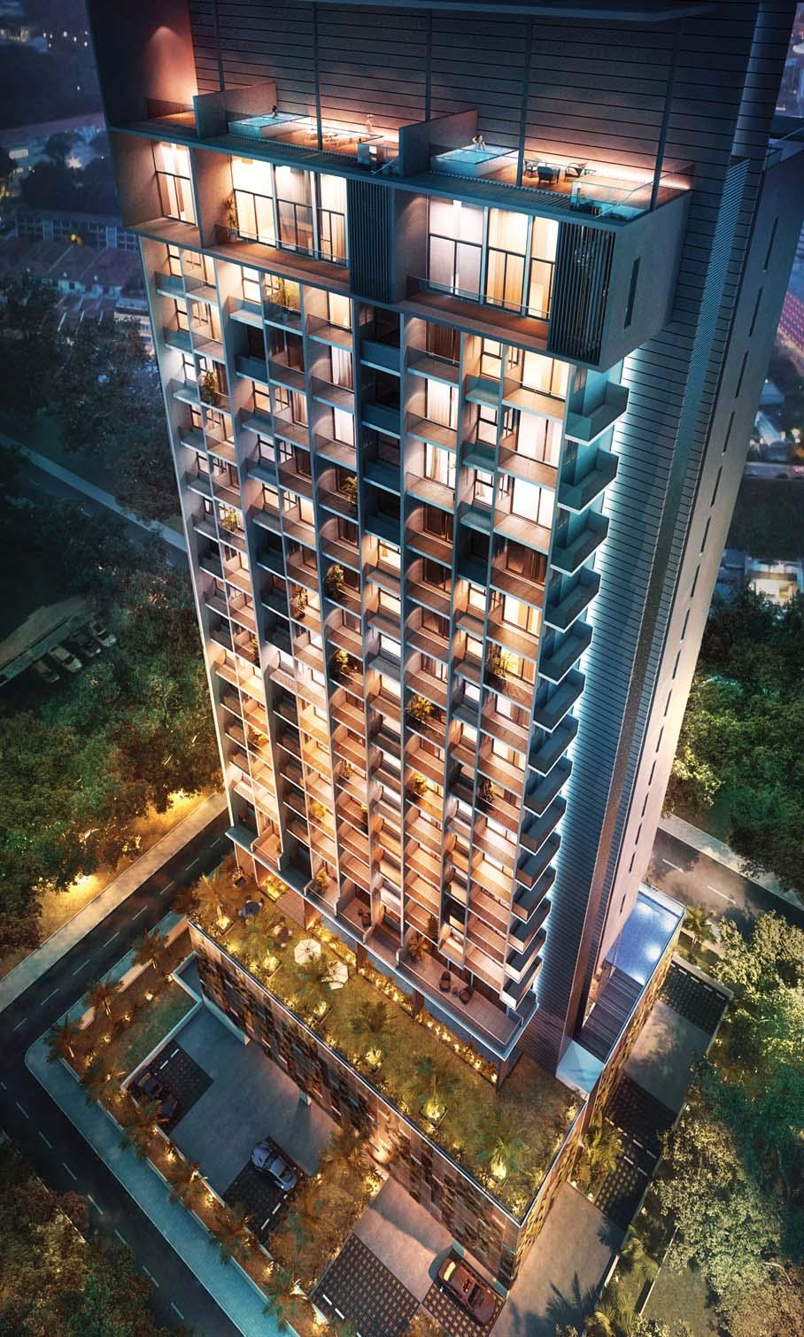 Design that is simply magnificent to BEHOLD... Cradels is a stunning high-rise development with well-designed and lavishly-fitted apartments on 20 floors.