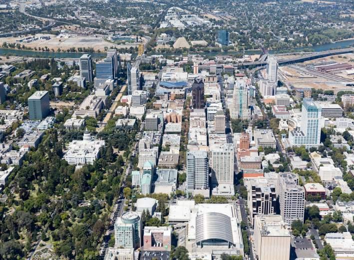 AREA OVERVIEW Sacramento benefits tremendously from the fact that it is the capital of the State of California.