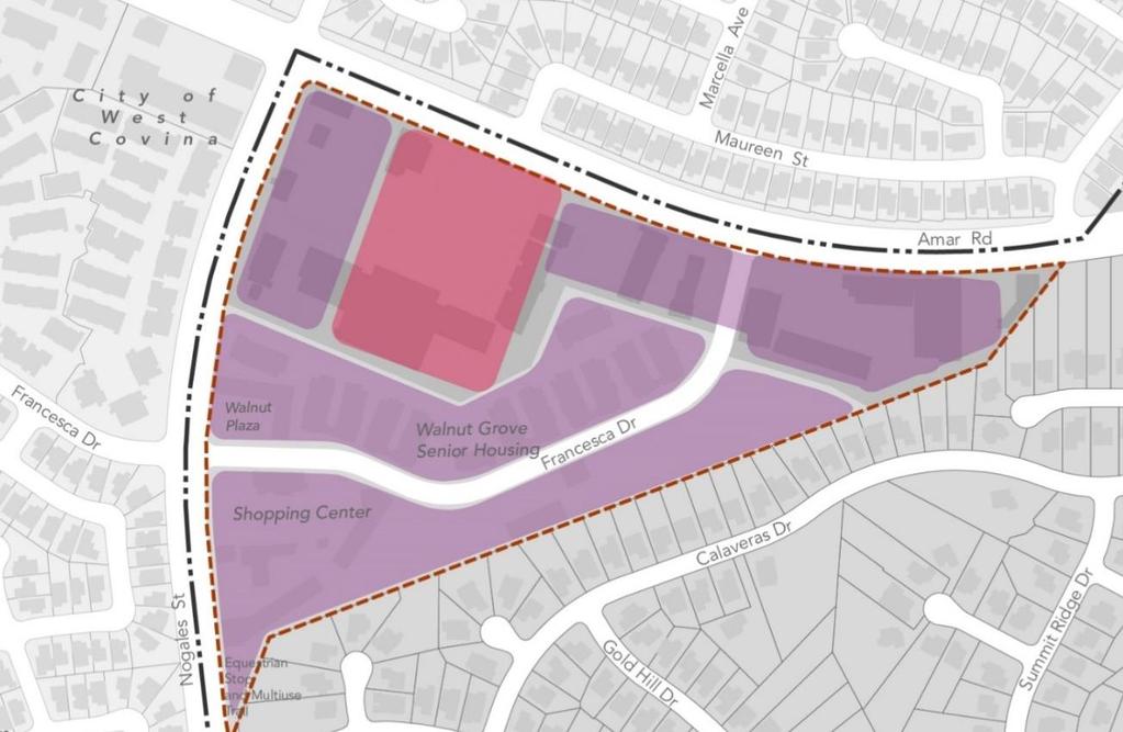 Walnut Hills Plaza Alternative C: Mixed Use Boundary Expansion