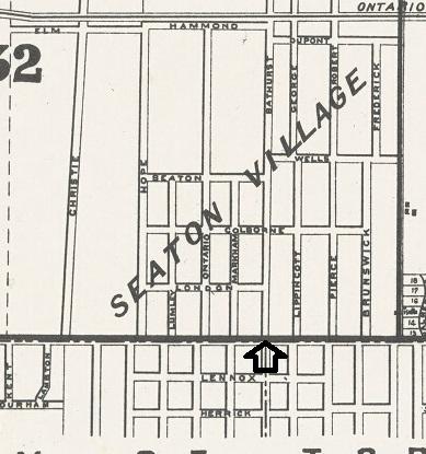 residential neighbourhoods was traced on Goad's Atlases (fire insurance maps).