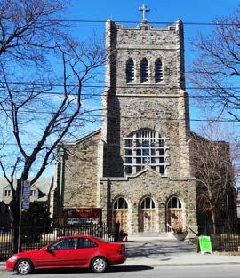 Peter's Roman Catholic Church at 840 Bathurst Street (below) (Heritage Preservation Services, May
