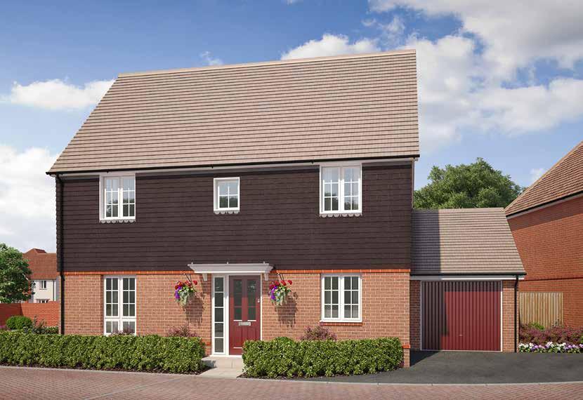 The Windsor Homes 122, 158, 159 & 162 The Windsor is an exceptional 4 bedroom detached home with garage, featuring a spacious kitchen/family area, separate living room, dining area, cloakroom and