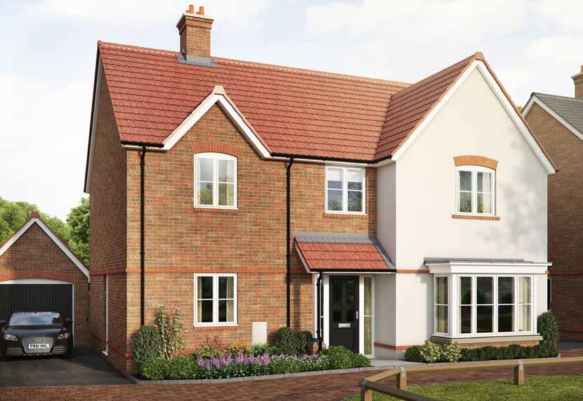 The Kendal Homes 104 & 161 The Kendal is a wonderful 4 bedroom detached home with garage, featuring an open plan kitchen/dining/family area, living room, study, cloakroom, utility and family bathroom.