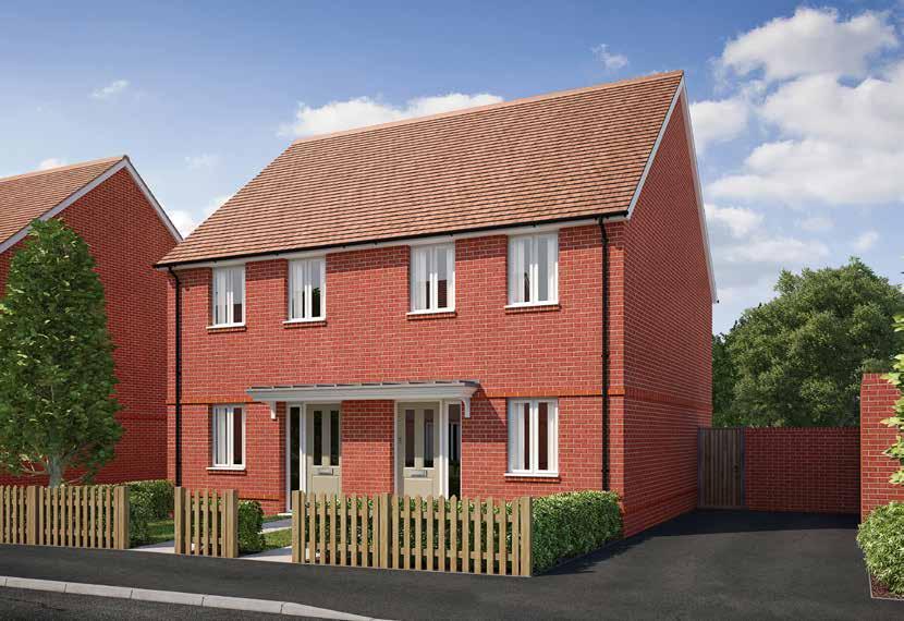 The Bowes Homes 118, 119, 120, 124, 125, 126, 127 & 128 The Bowes is a delightful 2 bedroom semi-detached home with parking space, offering stylish accommodation including a spacious living/dining