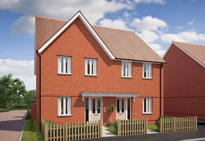 The Chester Homes 131, 132, 152, 165 & 166 Please note: Homes 25, 56, 60 and 64 have a pitched roof.
