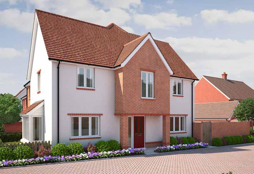 The Arundel 3 bedroom home Homes 117, 123, 133, 141, 164 & 167 The Arundel is a terrific 3 bedroom end-of-terrace home with garage, offering a dual aspect living room, separate kitchen/ dining area