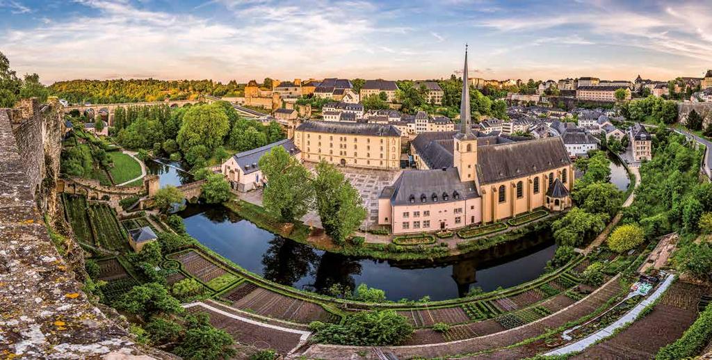 GUIDED TOURS IN THE CITY OF LUXEMBOURG VISIT THE CAPITAL ACCOMPANIED BY A GUIDE Christophe Van Biesen REGULAR TOURS IN 2019 City Promenade Wenzel Circular Walk Bock Casemates City Promenade by Night