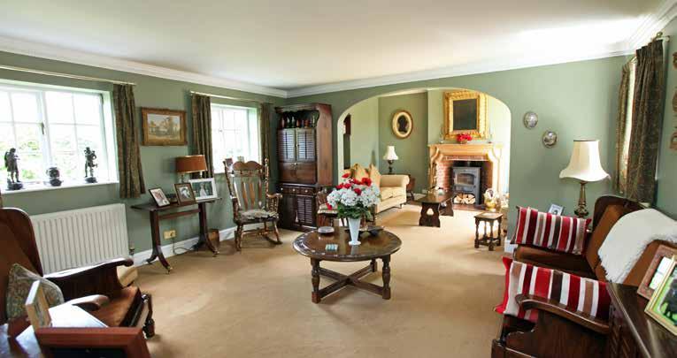 ACCOMMODATION Entrance hall; drawing room; dining room; kitchen/ breakfast room; study/library; conservatory; utility room; two cloakrooms; master bedroom with en suite bathroom; three further