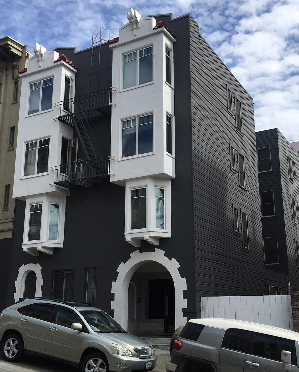 This beautifully and extensively renovated 9 unit apartment building is located in one of the consistently hottest rental neighborhoods of San Francisco.