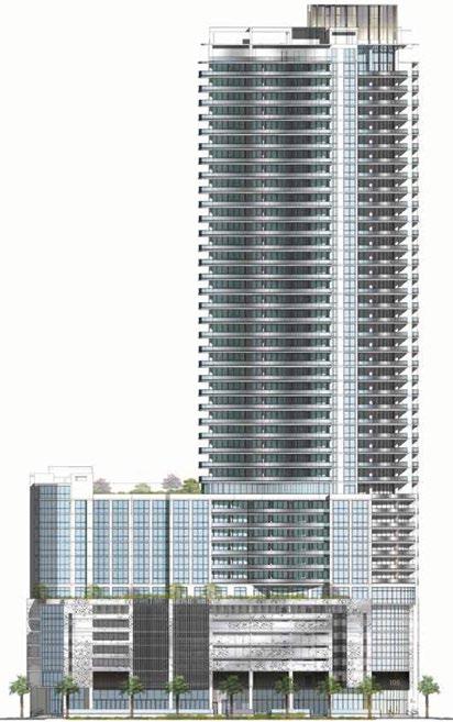 B U I L D I N G F E A T U R E S 113 RESIDENCES (Levels 16-46) DYNAMIC CENTRAL CORE HOTEL LOBBY LOCATED AT THE INTERSECTION OF LAS OLAS BOULEVARD AND SE 1ST AVE PROVIDES DEDICATED RESIDENTIAL ACCESS