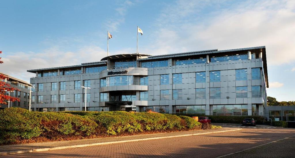 Microsoft Buildings, Reading Oak House, Watford The property is located on Thames Valley Park (TVP), which is a high-tech business park on