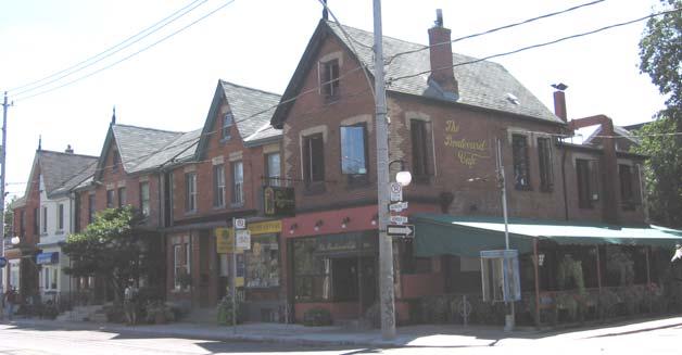 149-161 Harbord Street: Edward Sewell Houses and Store The properties at 149-161 Harbord Street are worthy of inclusion on the City of Toronto Inventory of Heritage Properties for their cultural