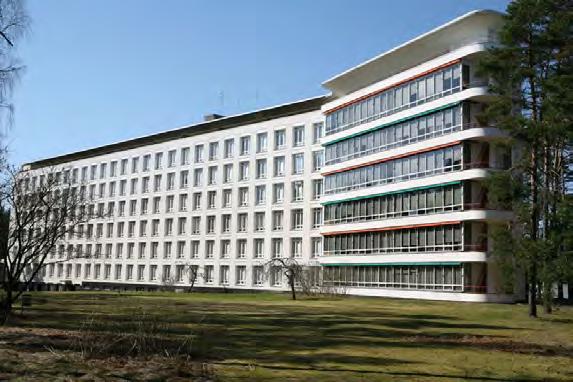 Paimio Sanatorium by Alvar Aalto, in