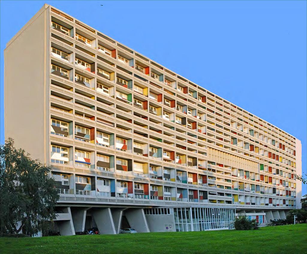 Precedents Unité d Habitation by Le Corbusier, in Marseille,