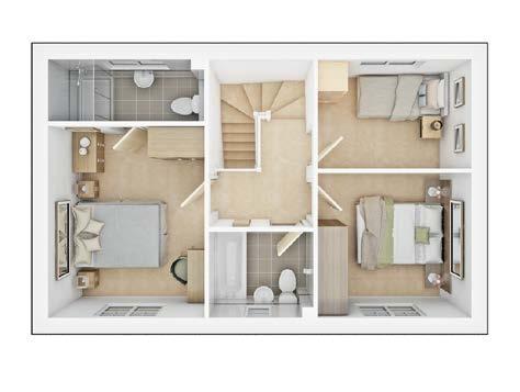 Total Floor Area 85 sq m 9 sq ft The Yewdale bedroom home Ground Floor Kitchen/Dining Area 5.m x.0m 6'9" x 9'" Living Room 5.m x.0m 6'9" x 9'" First Floor Master Bedroom.8m x.08m '5" x '" Bedroom.