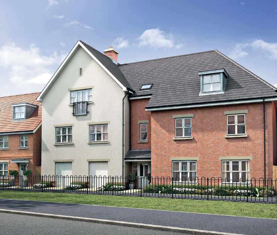 THE CHARIOTS COLLECTION Appleshaw House & bedroom homes Make the most of single storey living in these & bedroom apartments.
