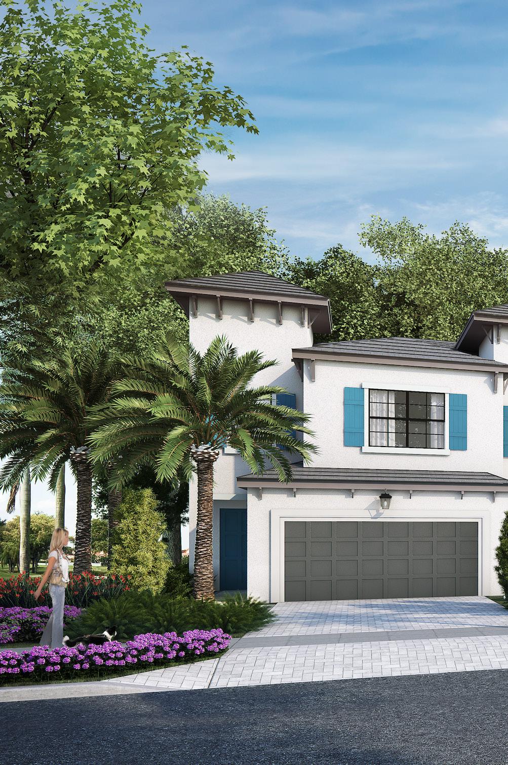 WELCOME Accentuated by the warm, welcoming architecture of classic British West Indies style, Vanderbilt Reserve is an exclusive collection of townhomes beckoning to be discovered.