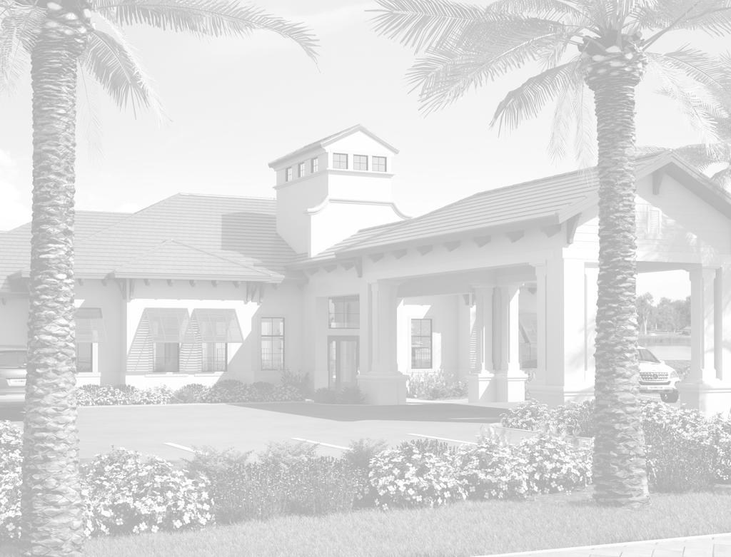 CLUBHOUS COMMUNITY FEATURES & AMENITIES British West Indies-Style Architecture Multipurpose Event Space Private, Gated Community Two Beautiful Lakes with Multiple