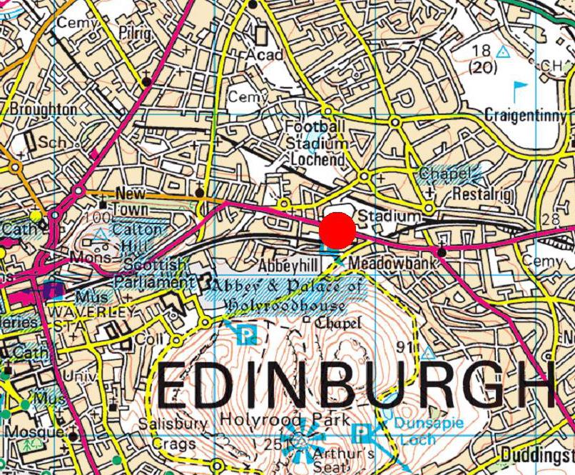 There are excellent transport connections including Lothian Bus routes in the local area servicing the city. Edinburgh Waverley Railway Station is located approximately 1.