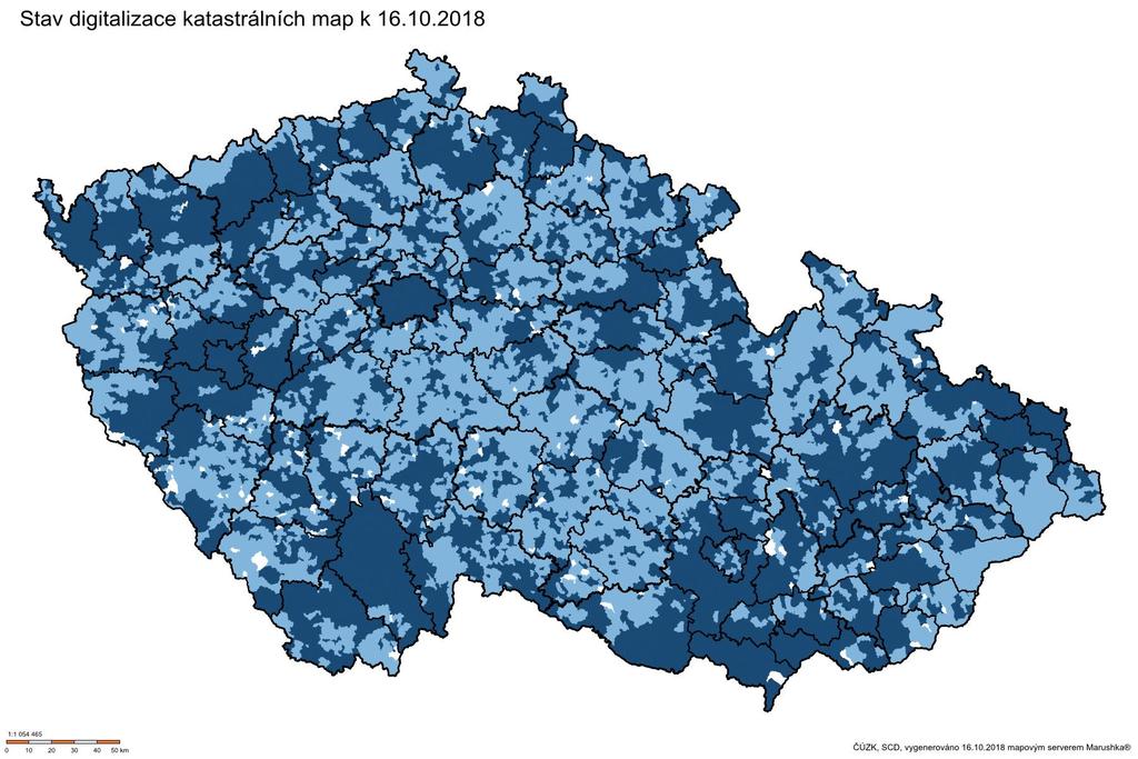 Digital Cadastral Maps in the Czech