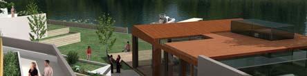 33-180.55 The Clubhouse This consists of over 200 m 2 facing the lake and is split in two main areas.