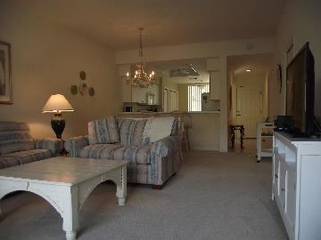 overlooking #5 tee and green. Fully furnished, excellent condition, 2BR/2BTH, sleeps 4 plus sofa bed.