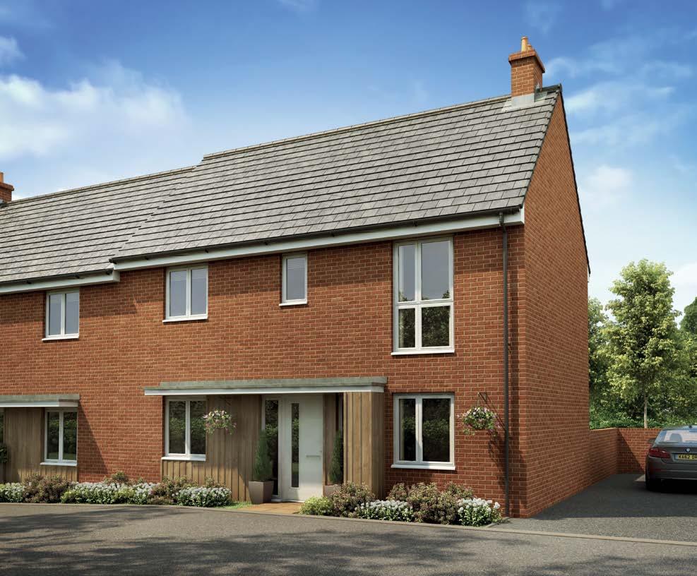 REPTON PARK The Linnet 3 edroom home Plots: 198, 199, 225, 226, 237, 252, 254, 258 262, 265 & 273 PLACE PROPERTY IMAGE HERE The 3 bedroom Linnet home features an attractive double-fronted exterior